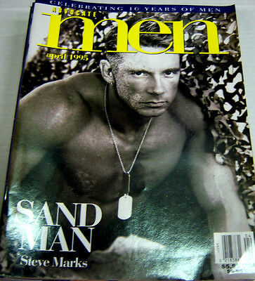 Men Gay Adult Magazine "Sand Man" April 1995 nm/cln 043013Lm-ep