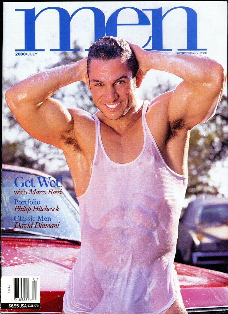 Men Gay Magazine Get Wet! With Marco Rossi July 2000 041626AMP-