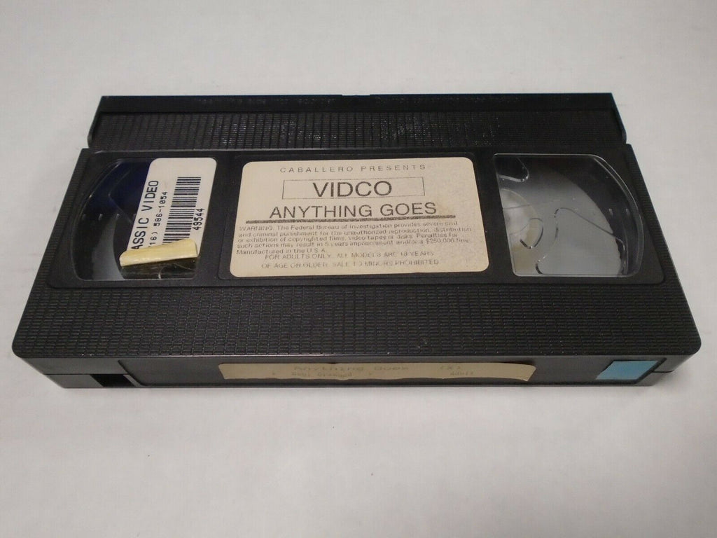 Anything Goes Debi Diamond Caballero Adult VHS 032519AMP