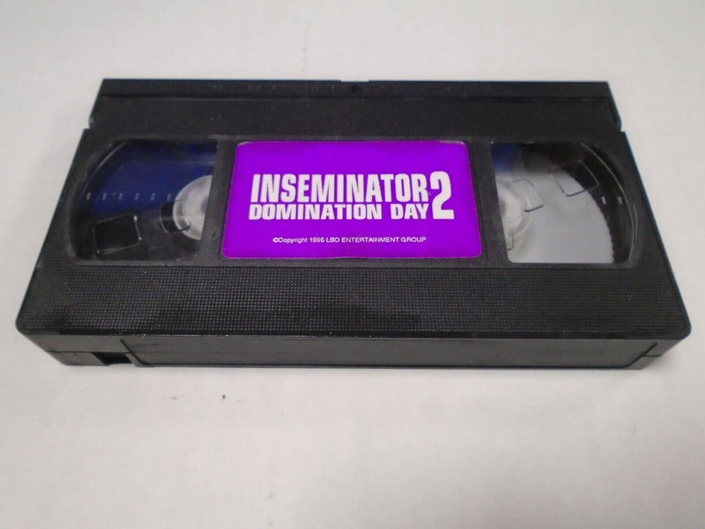 Inseminator 2 Domination Day 1995 LBO Ent Adult VHS 031819AMP