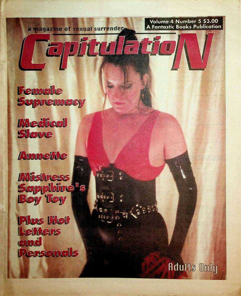 Capitulation Fetish Newspaper Mistress Sapphire vol.4 #5 1995 022120lm-ep2