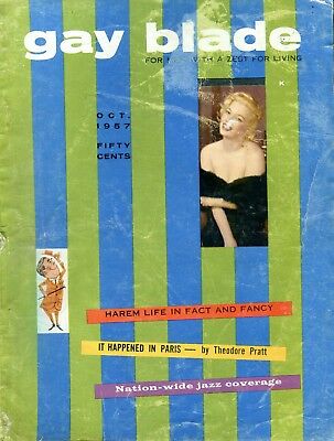 Gay Blade Magazine Elizabeth Rea October 1957 020518lm-ep