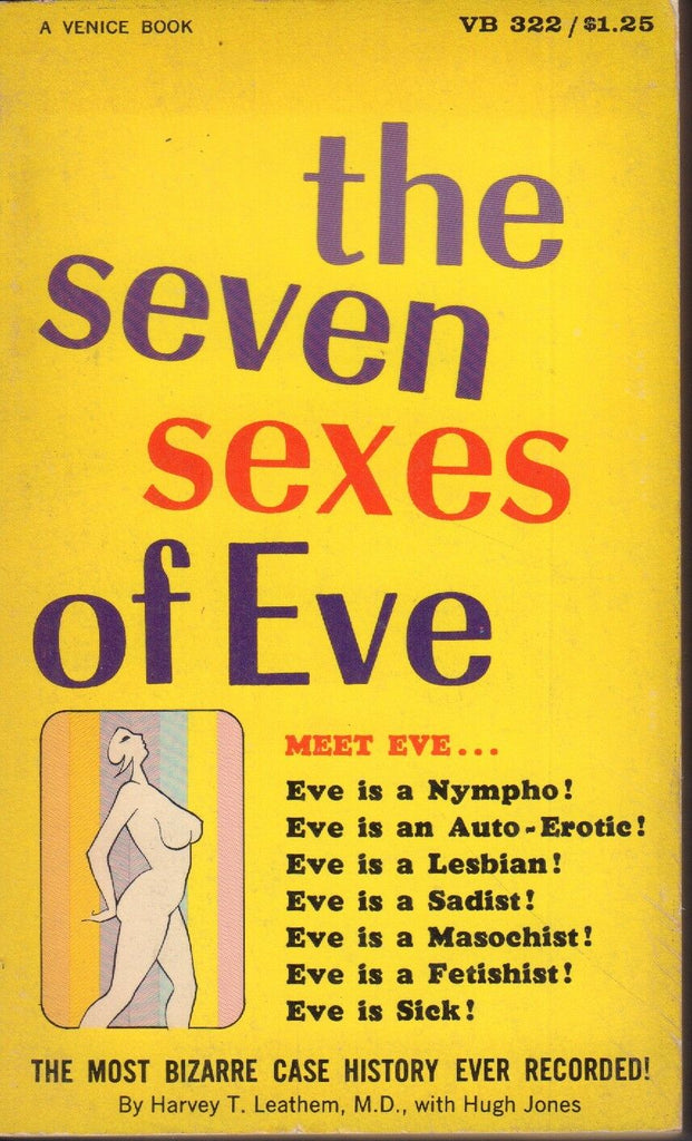 The Seven Sexes of Eve Venice book VB 322 1967 Adult Book 041318DBEP