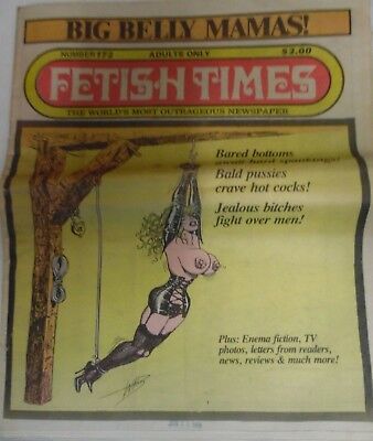 Fetish Times Magazine Bare Bottoms/Hard Spankings #172 1988 052518lm-ep2