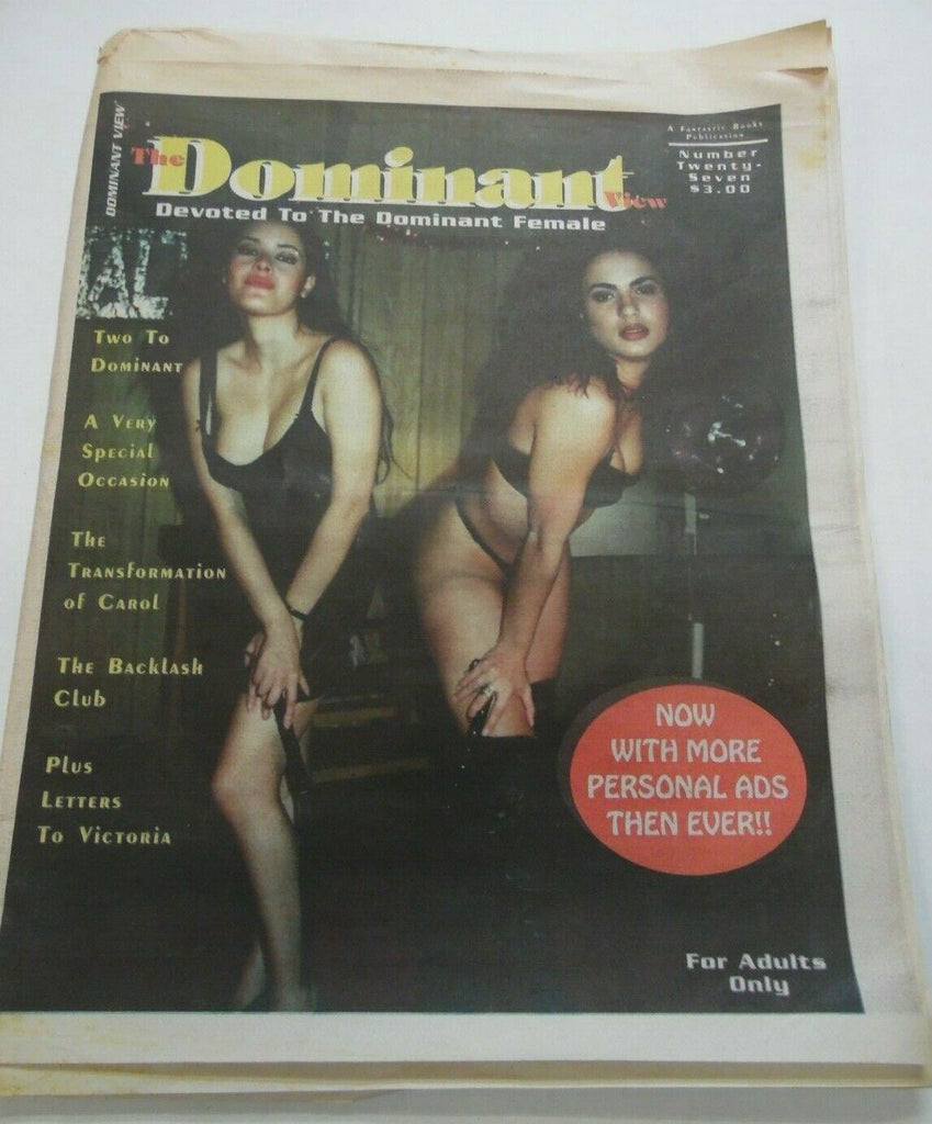 The Dominant View Newspaper Two To Dominant! #20 1994 013020lm-ep