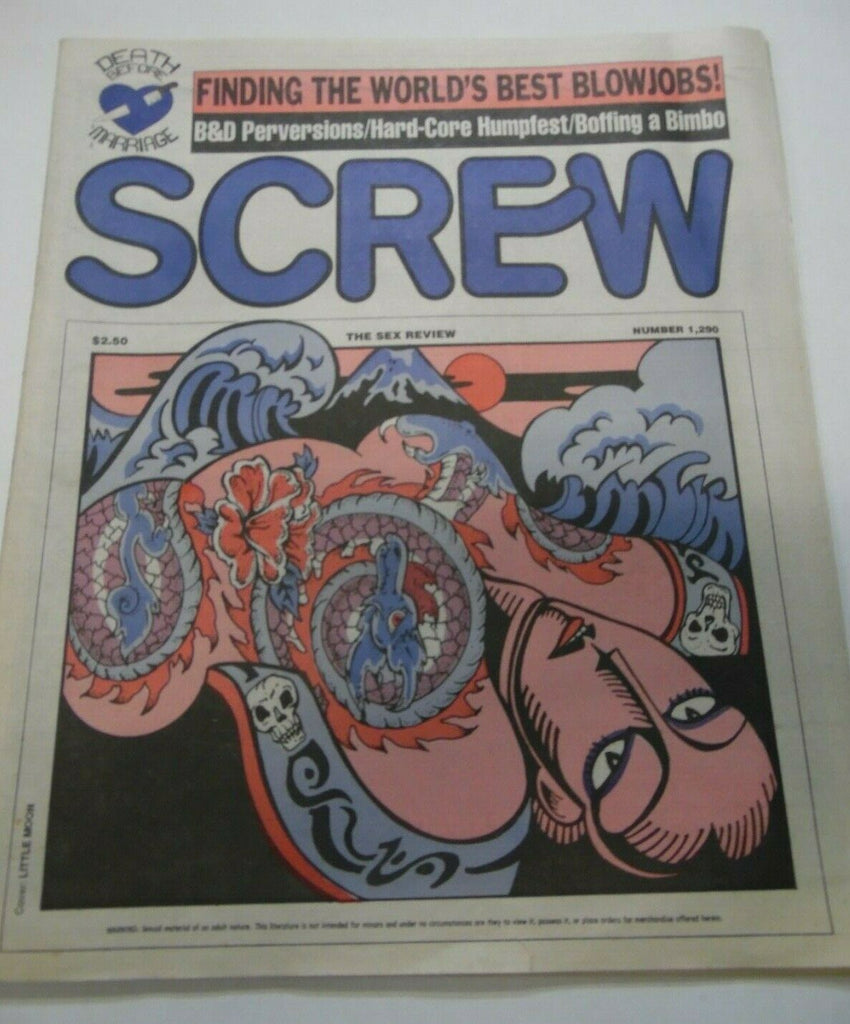 Screw Newspaper Find Wold's Best Blowjobs #1290 November 2, 1993 012920lm-ep2