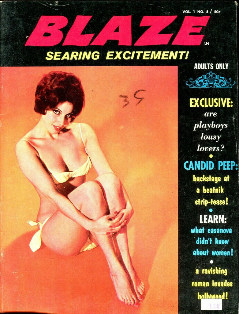 Blaze Magazine Voluptuous Mia Moreno vol.1 #5 1960's 070319lm-ep - Used