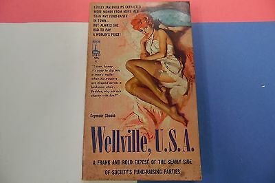 Wellville, U.S.A. Adult Novel by Seymour Shubin 1961 062716lm-ep2