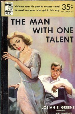 The Man With One Talent by Josiah E.Greene 1952 Perma Books 042514lm-epa
