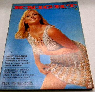 Knight Busty Adult Magazine Vol.6 March 1968 vg 102513lm-ep
