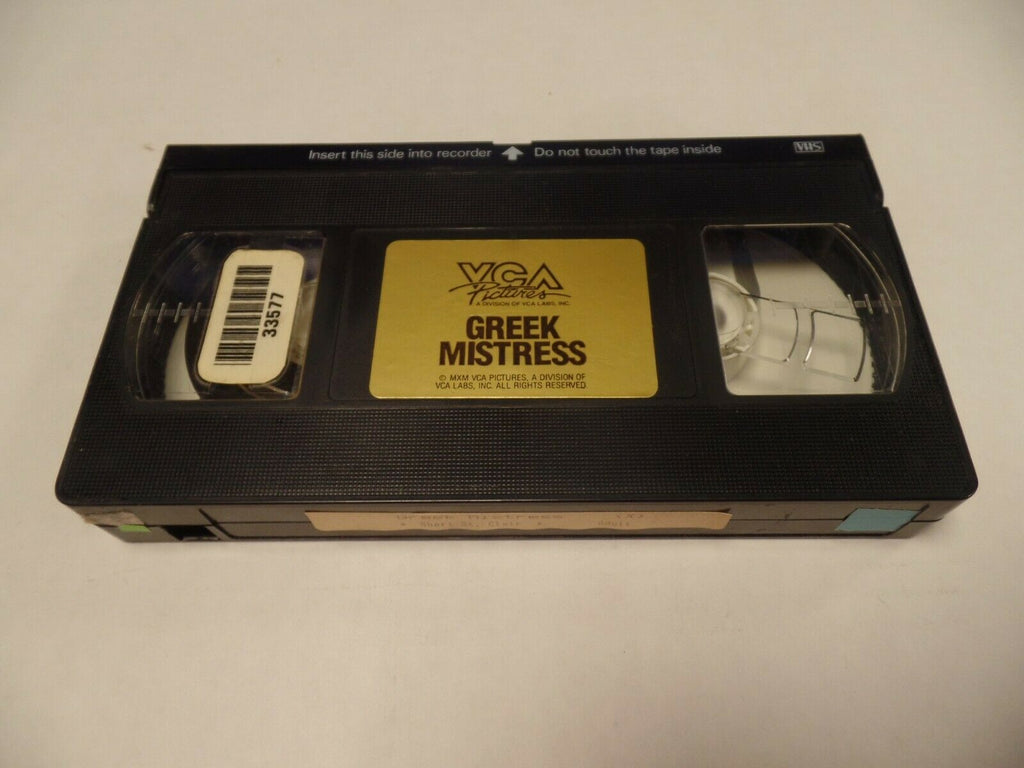 Greek Mistress 1990 VCA Pictures Sheri St Clair Adult VHS 051519AMP