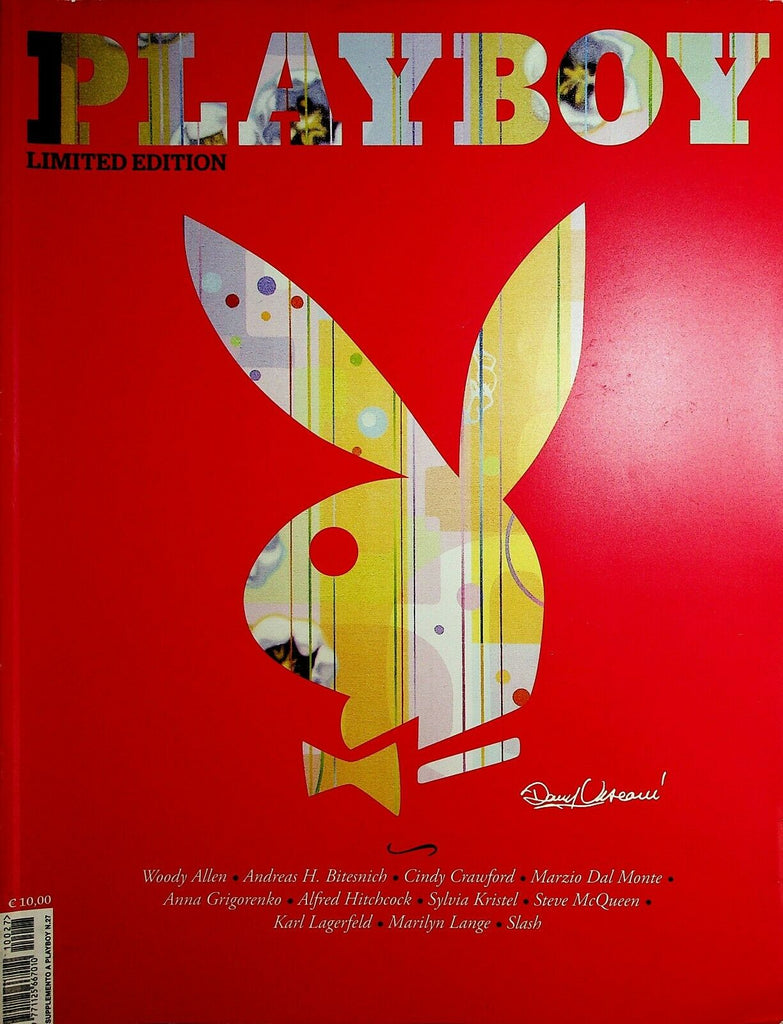 Playboy Italian Limited Edition Cindy Crawford / Alfred Hitchcock 27 051220lm-ep
