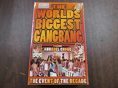 The World's Biggest Gang Bang Annabel Chong Amazing Pic NM Adult VHS 051915amp4