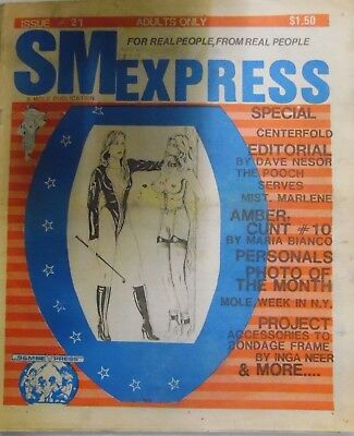 SM Express Fetish Newspaper Mistress Marlene #21 Mole Publication 052118lm-ep