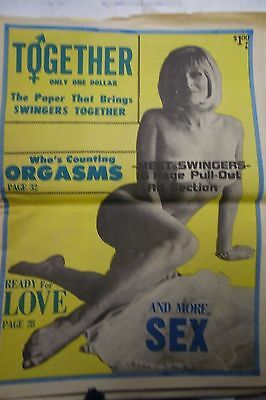 Together Swinger Adult Newspaper Orgasms #5 1970's 070116lm-ep2