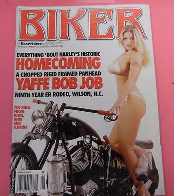 Biker Magazine Harley's Historic Homecoming January 2004 061313lm-epa