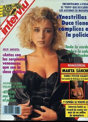 Interviu Spanish Magazine Marta Sanchez #789 June 1991 050218lm-ep2