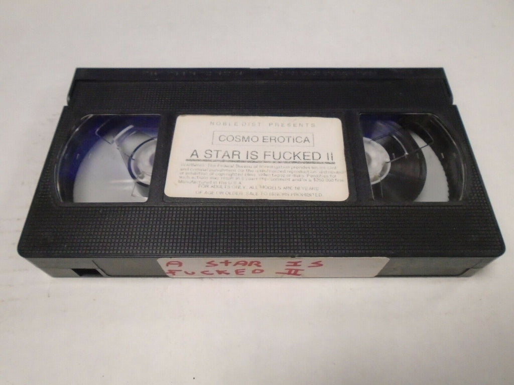 A Star is Fucked 2 Cosmo Erotica Adult VHS 032219AMP3