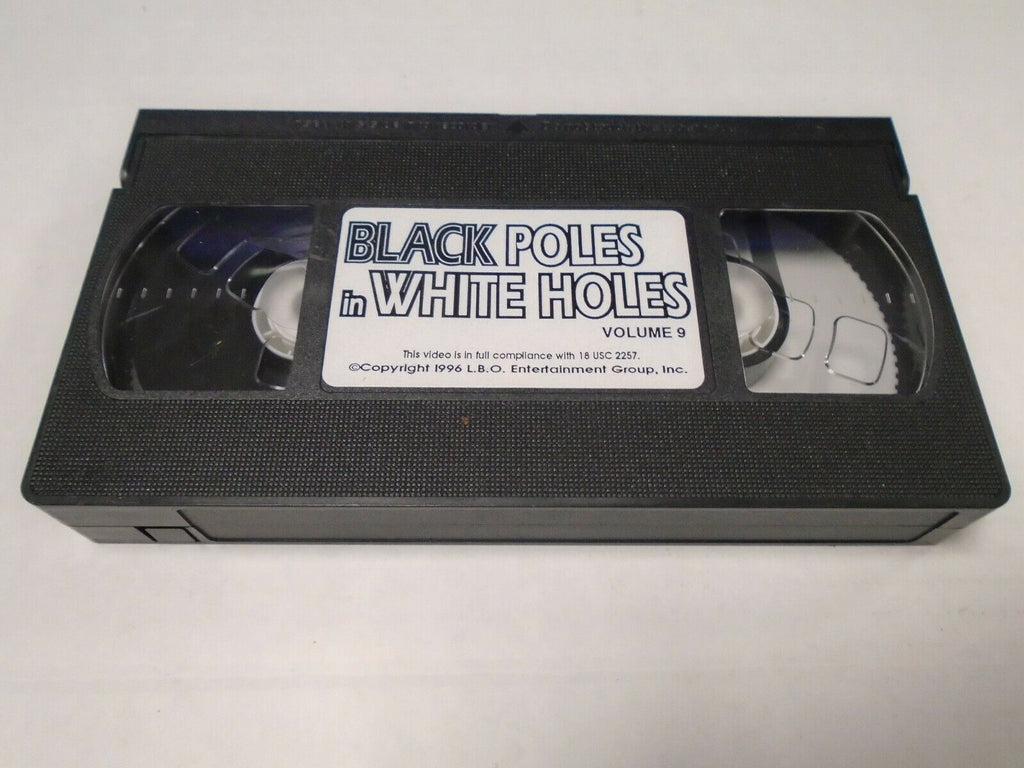 Black Poles in White Holes Vol 9 1996 LBO Ent Adult VHS 070519AMP