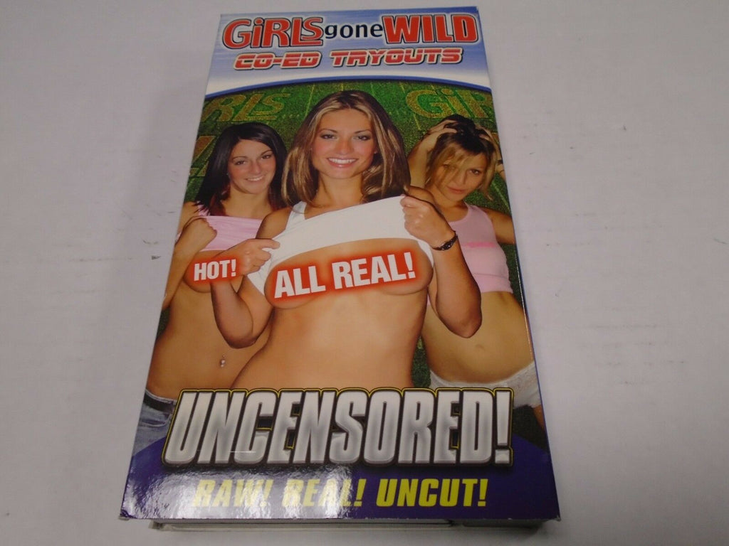 Girls Gone Wild Co-Ed Tryouts Uncensored Adult VHS 020119AMP3