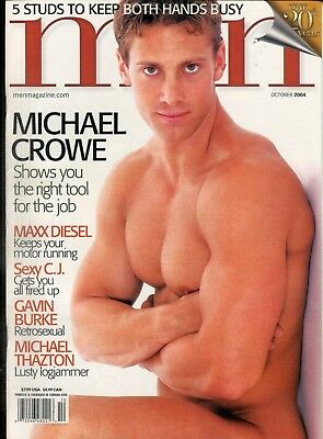 Men Gay Magazine Michael Crowe / Maxx Diesel October 2004 091418lm-ep
