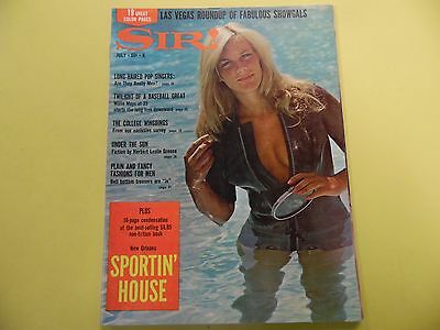 Sir! Busty Magazine Baseball Great Willie Mays July 1966 052416lm-ep