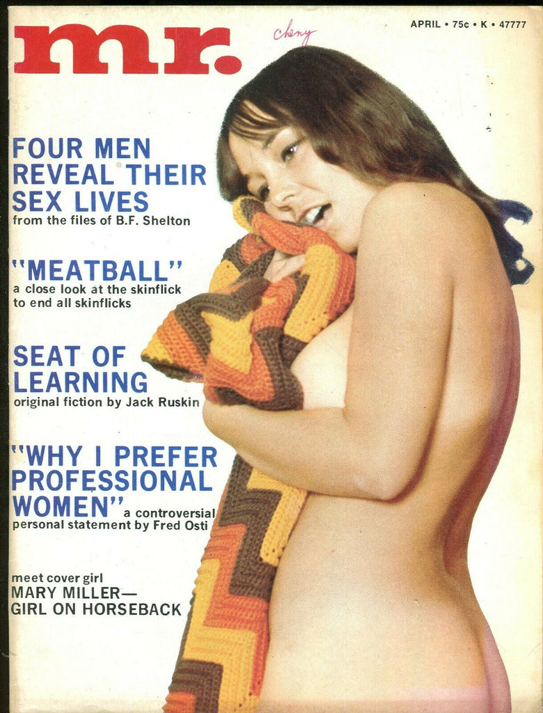 Mr. Magazine Cover Girl Mary Miller April 1973 070519lm-ep2