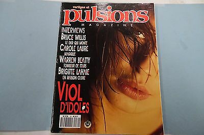 Pulsions French Magazine Bruce Willis/ Viol D'idoles 060916lm-ep