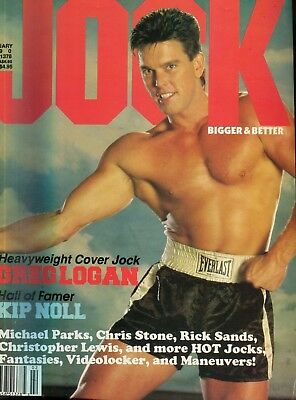 Jock Gay Magazine Cover Guy Greg Logan February 1990   011626lmp