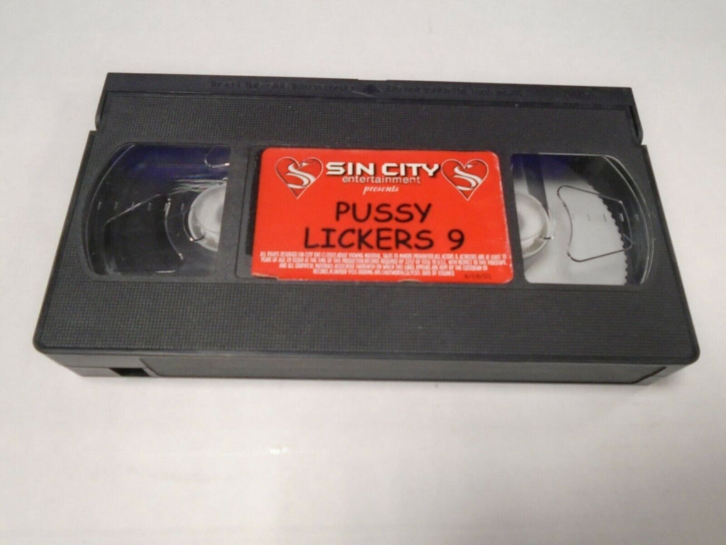 Pussy Lickers 9 Sin City 2003 Adult VHS 070419AMP