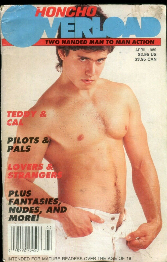 Honcho Overload Gay Digest Teddy & Cal April 1989 020719lm-ep