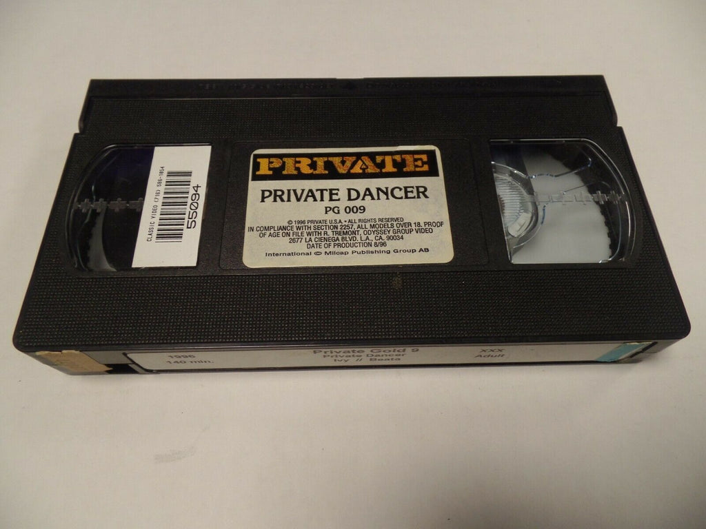 Private Gold 9 Private Dancer 1996 140mins Ivy Beata Adult VHS 030119AMP2