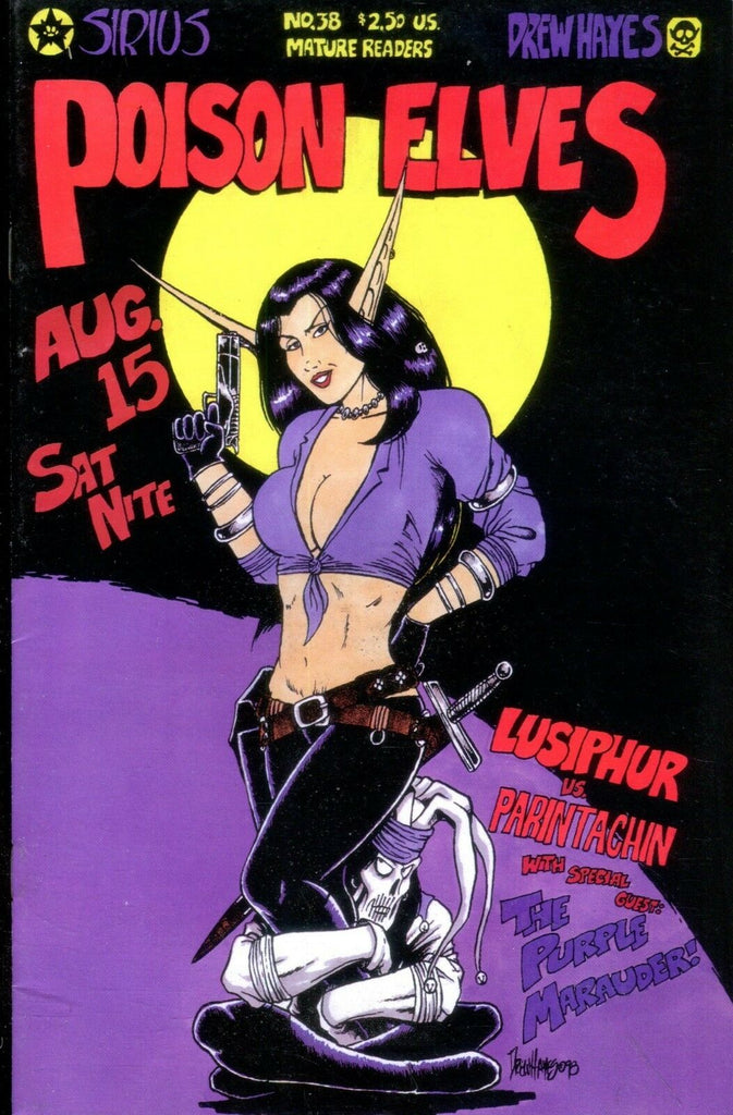 Poison Elves Comic #38 1998 by Drew Hayes - Sirius Publisher 010719lm-ep