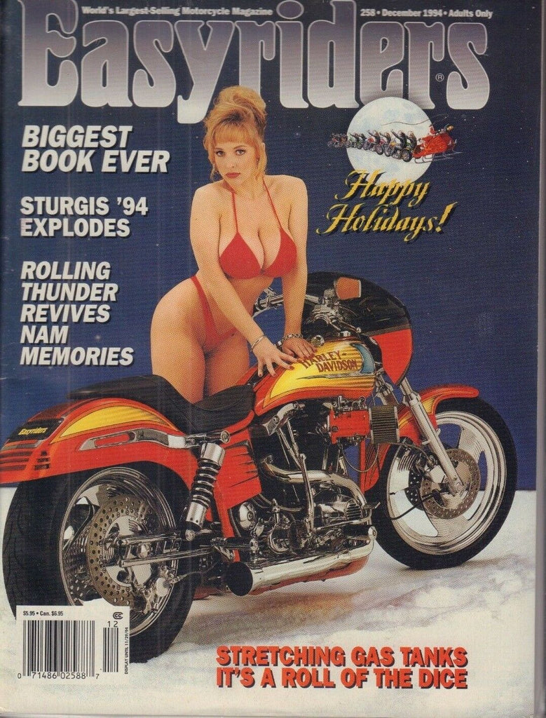 Easyriders Adult Motorcycle Magazine Sturgis '94 Explode December 1994 051518REP