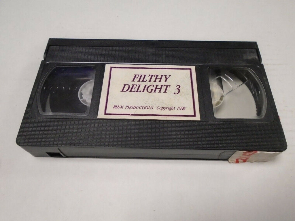 Filthy Delight 3 Plum Productions 1990 Adult VHS 051419AMP
