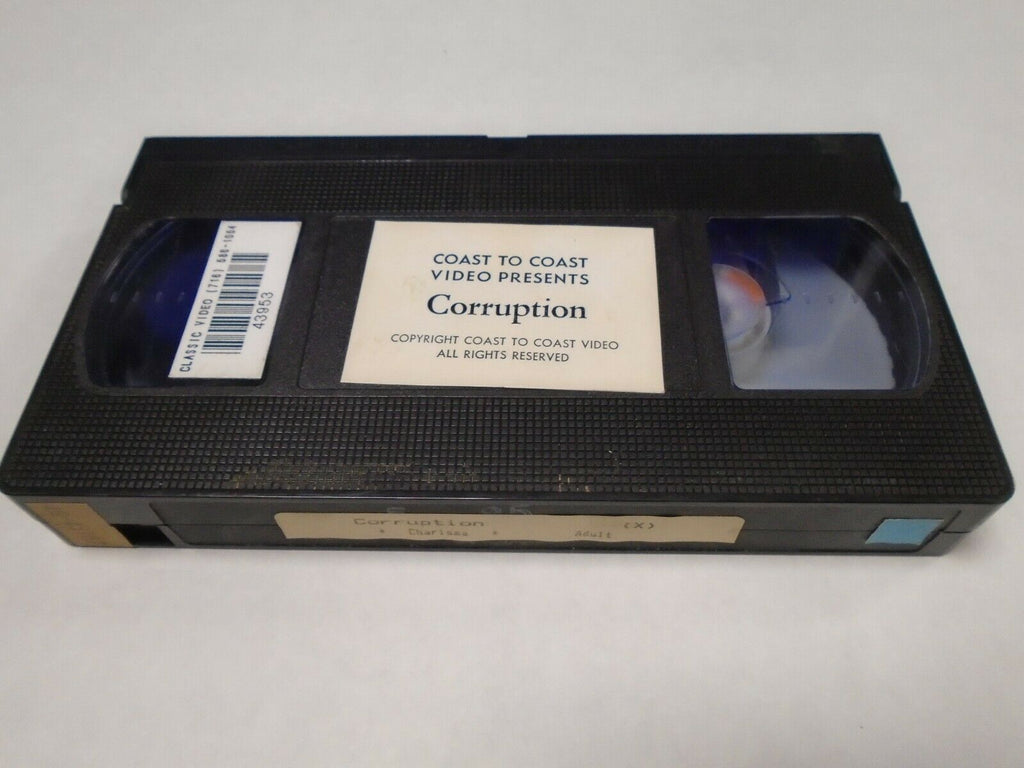 Corruption Charisma Coast to Coast Adult VHS 021419AMP2