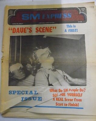 SM Express Fetish Newspaper "Dave's Scene" Special Issue #10 1977 052118lm-ep2