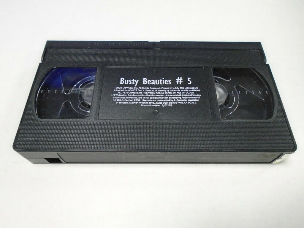 Busty Beauties #5 2003 Adult VHS 051419AMP2
