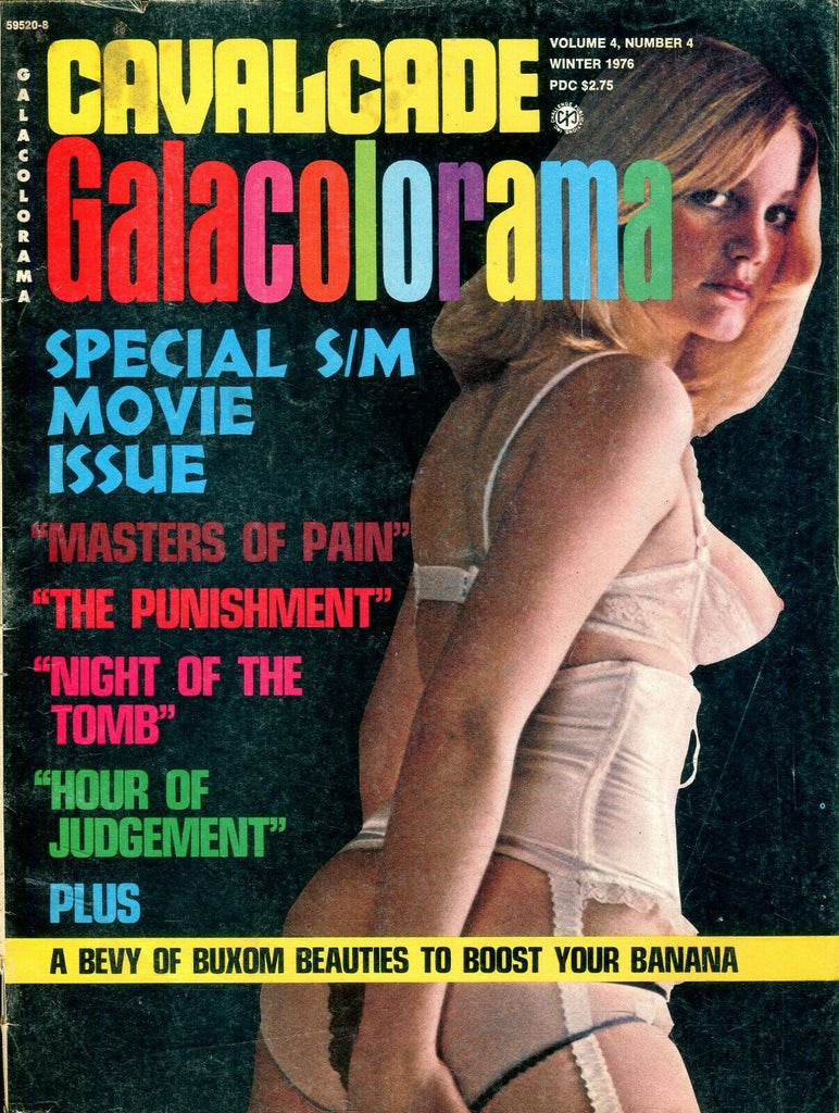 Cavalcade Cavalcade Galacolorama Magazine Busty Beauties Winter 1976 102519lm-ep - Used