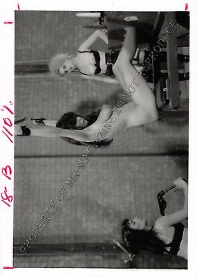 Adult Vintage B&W Photo 5x7 HOM Bondage Ashley Renee Bound & Dominated 267HK