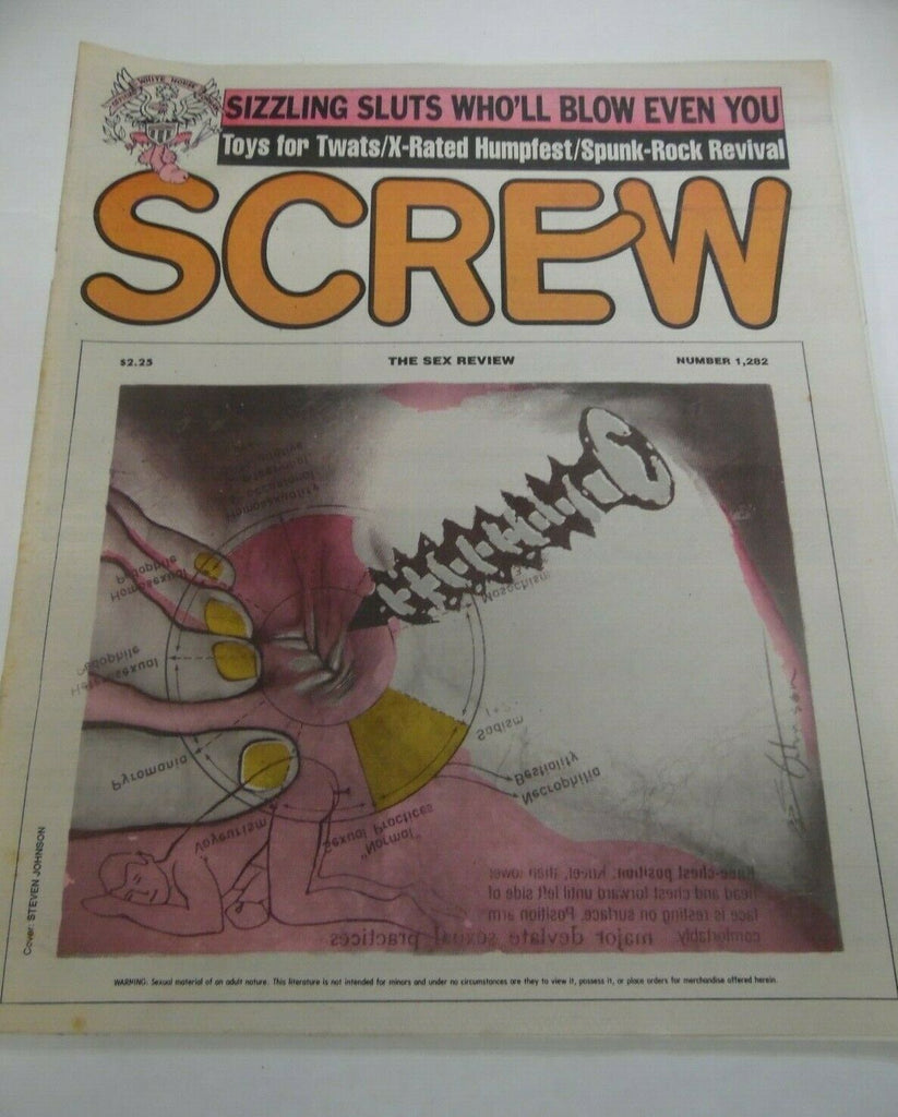 Screw Newspaper Toys For Twats #1282 September 27, 1993 120919lm-ep