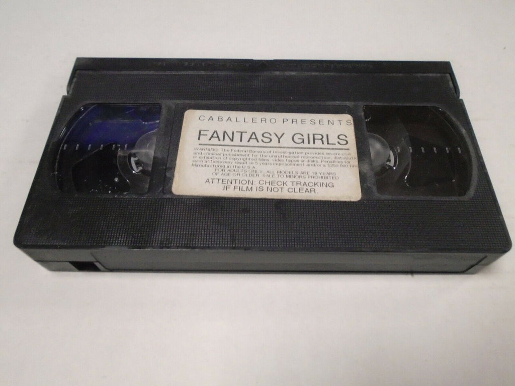 Fantasy Girls Caballero Adult VHS 051419AMP
