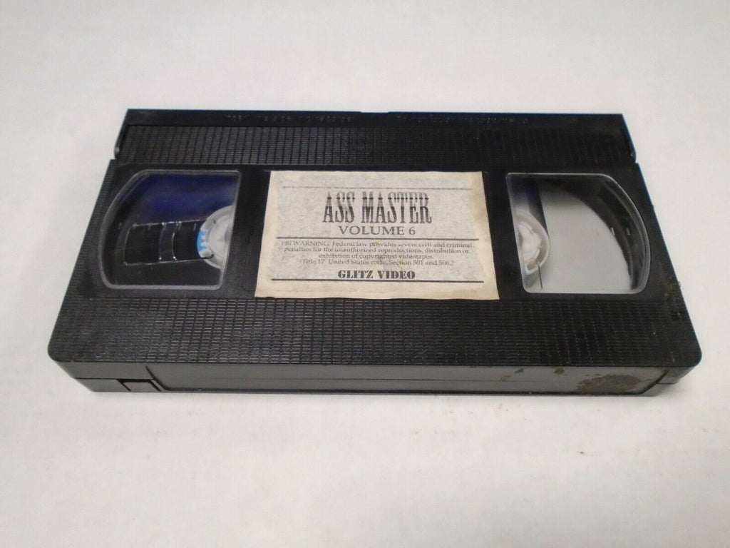 Ass Master Vol 6 Glitz Video Adult VHS 041519AMP