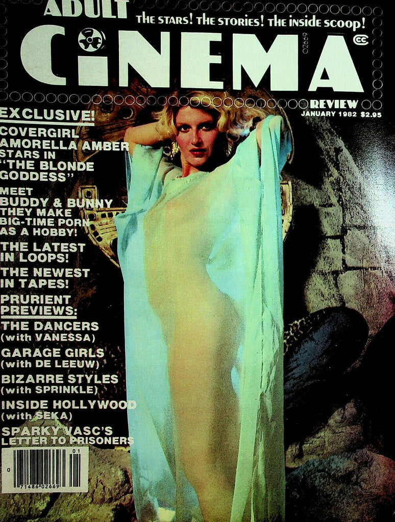 Adult Cinema Review Magazine Amorella Amber January 1982 112420lm-ep