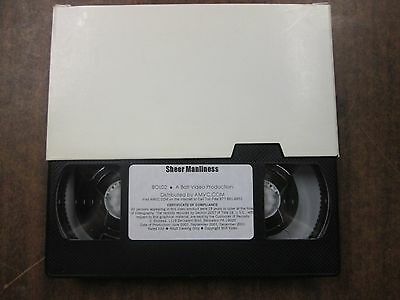 Sheer Manliness Bolt Video Prod Gay Male OOP XXX VG Adult VHS 052215amp2
