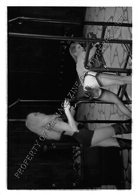 Adult Vintage B&W Photo 5x7 HOM Bondage Sexy Brunette Bound & Dominated 59ia