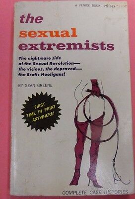 The Sexual Extremists Novel by Sean Greene 1968 First In Print 102313lm-epa2