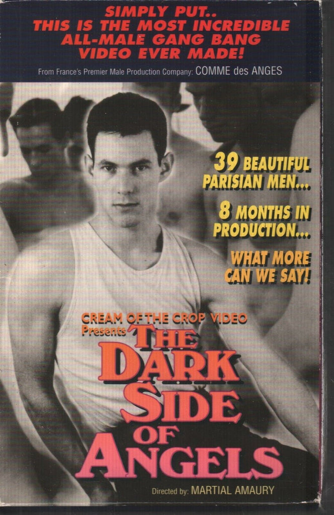 The Dark Side of Angels Martial Amaury Gay Male Adult VHS 112019AMP4