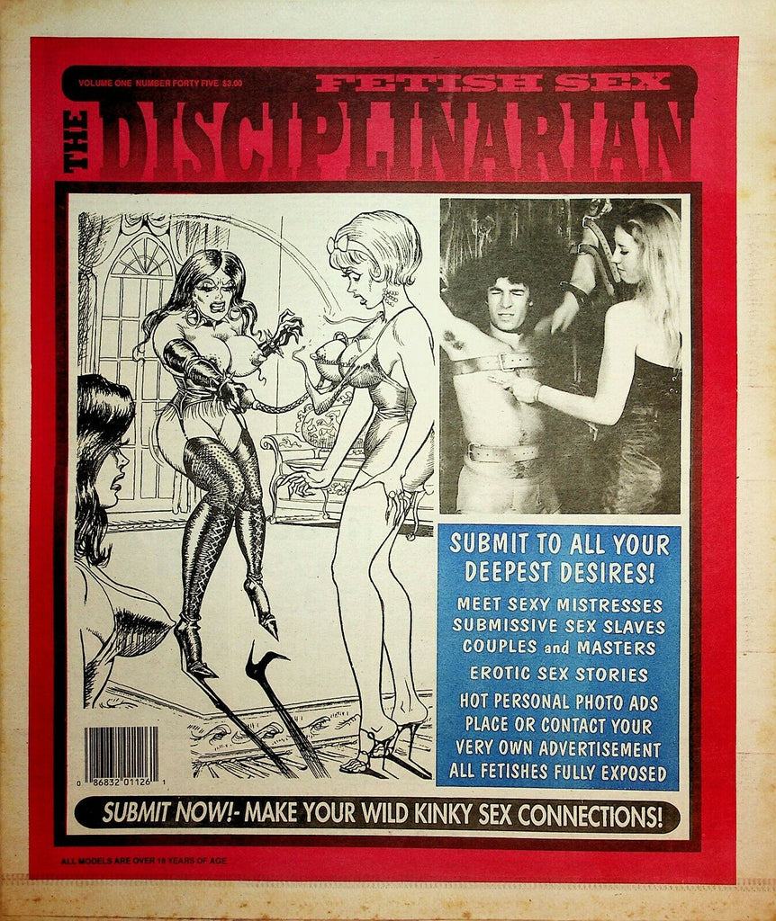 The Disciplinarian Newspaper Deepest Desires vol.1 #45 1995 022220lm-ep