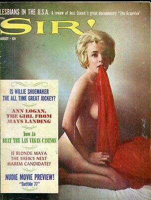 Sir! Busty Magazine Ann Logan August 1964 022418lm-ep2